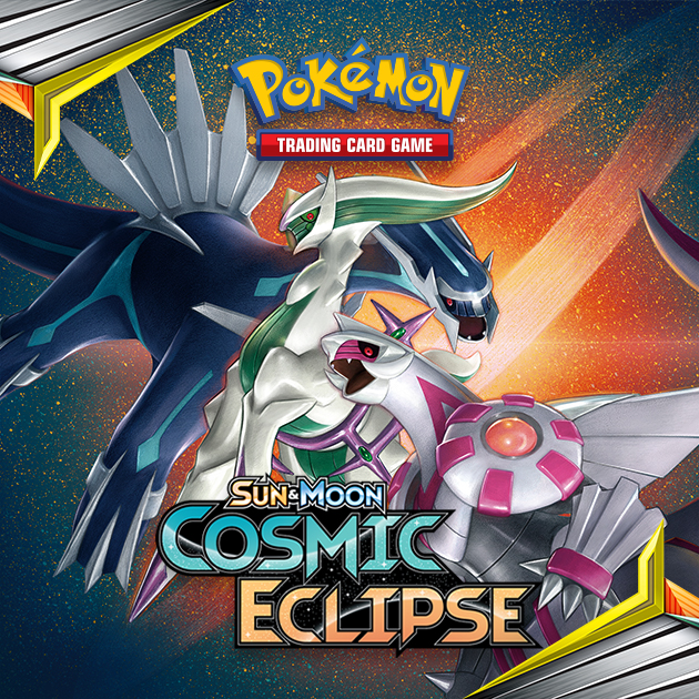 Pokemon TCG SUN & MOON Cosmic Eclipse 4x Booster Pack Art OPENED