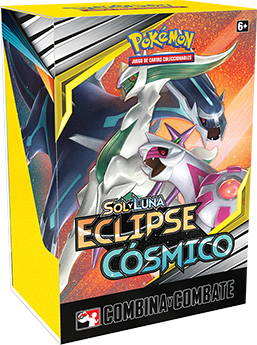 Caja de Combina y Combate de Sol y Luna-Eclipse Cósmico