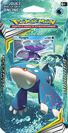 Kyogre Theme Deck packaging.