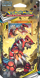 Groudon Theme Deck packaging.