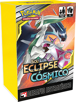 Carta Pokémon Lendário Reshiram E Zekrom Gx Eclipse Cósmico