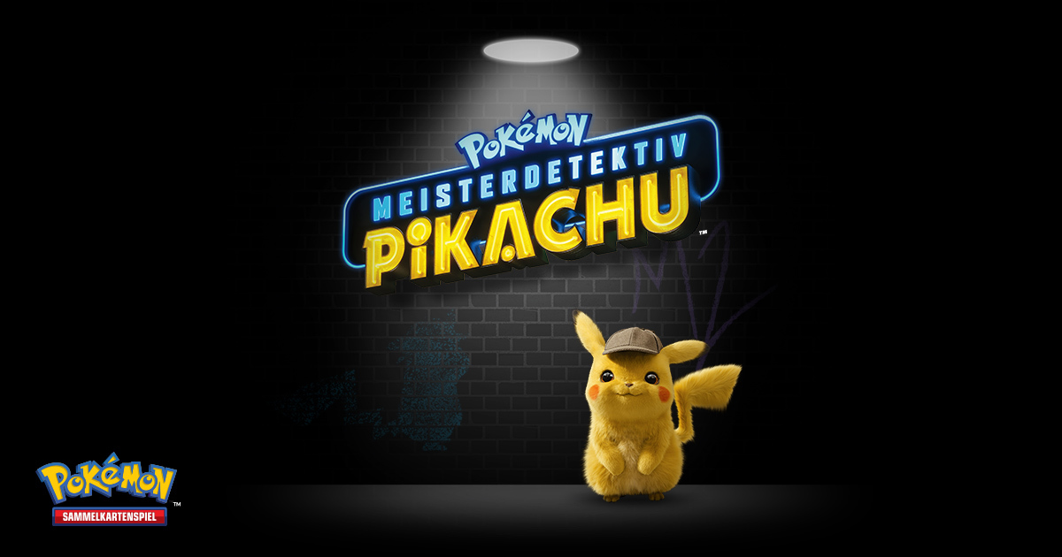 Pokémon Sammelkartenspiel Meisterdetektiv Pikachu