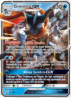 Greninja-GX (SM197) card.