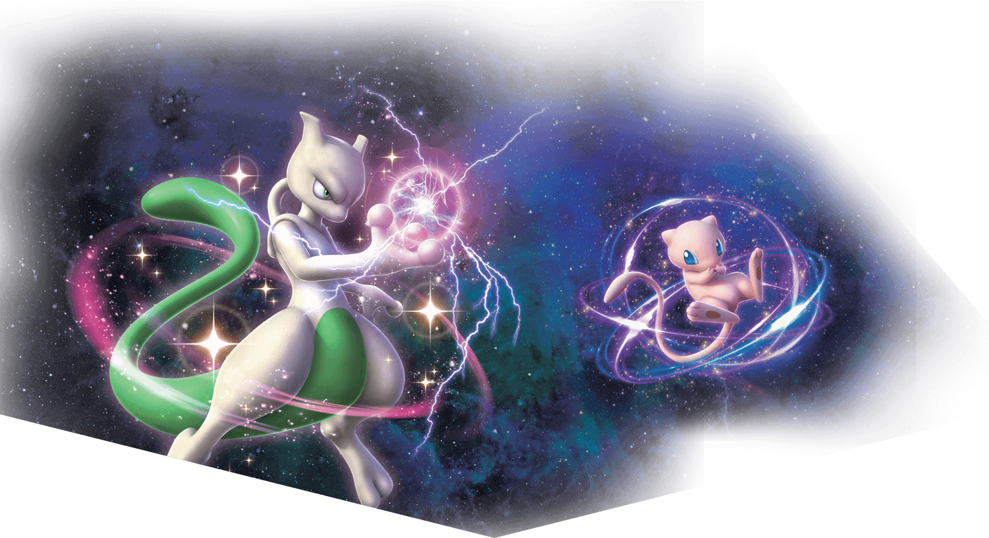 Mewtwo and Mew