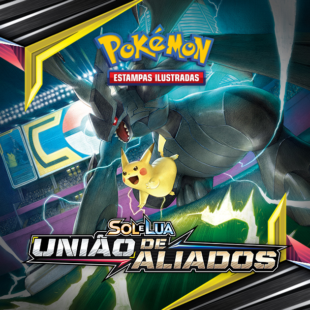 Carta Pokémon Original Aliados Pikachu e Zekrom Gx em Português