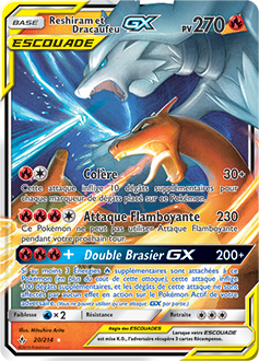 Reshiram et Dracaufeu-GX