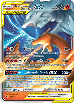 Reshiram e Charizard-GX