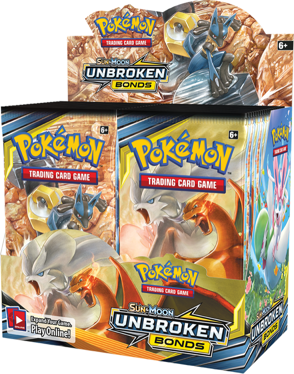 Homepage Pokémon TCG Sun & Moon—Unbroken Bonds