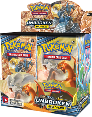 Sun & Moon—Unbroken Bonds Booster Display Box