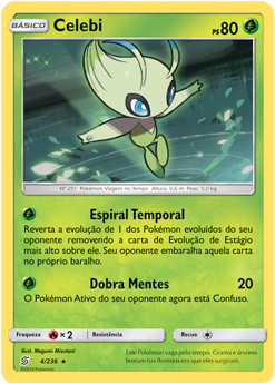 Carta Pokémon Lendário Mewtwo E Mew Gx Sintonia Mental